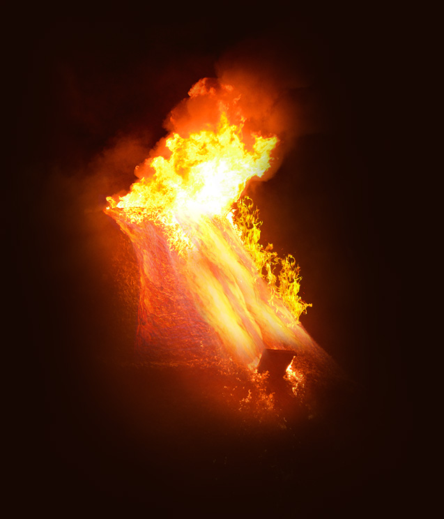 Volcano show detail