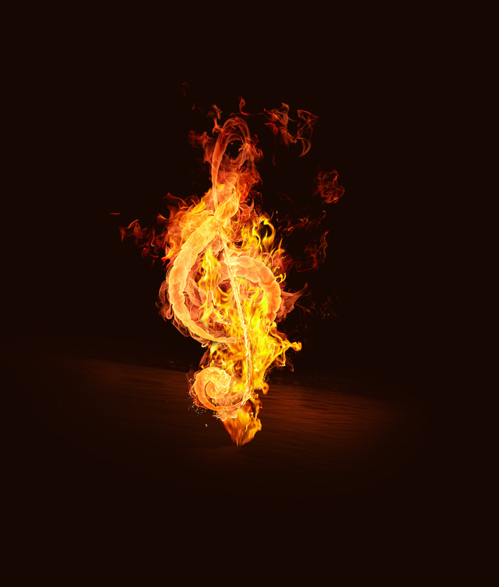 Volcano effect at the venue