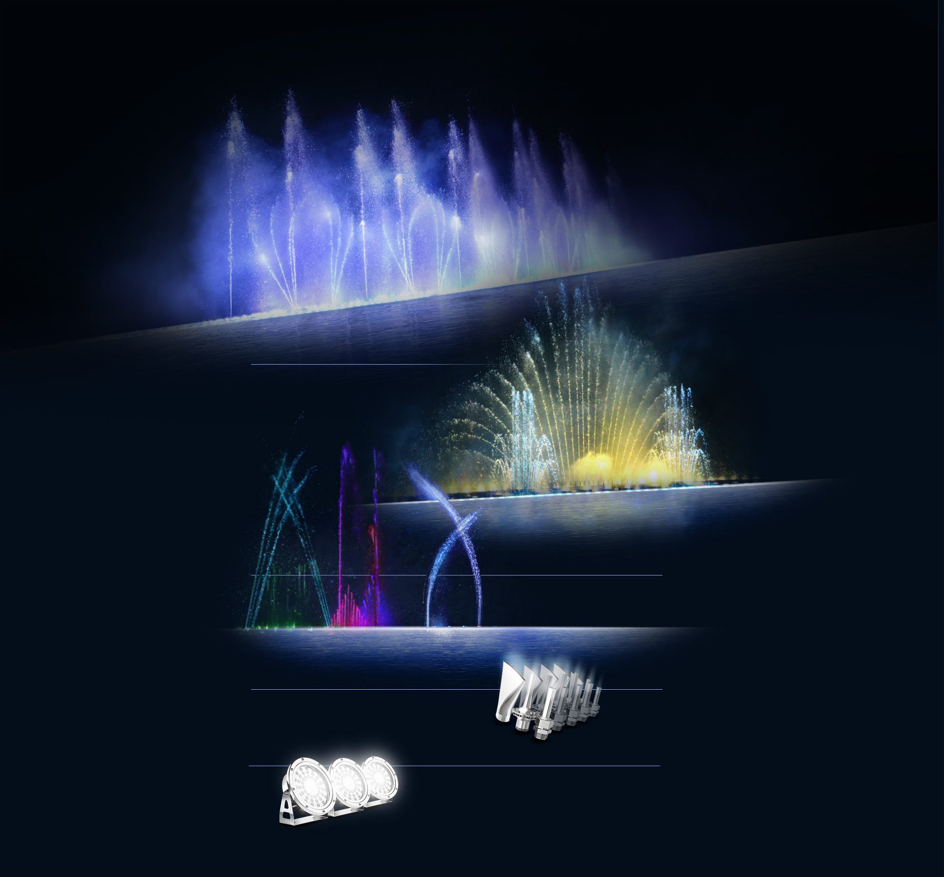 Original water imagery from Magic Dancing Waters
